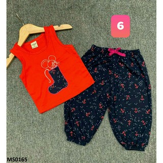 MS0165-Bộ thun Alibaba cho bé gái