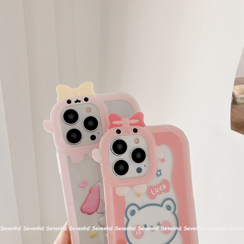 Ốp Điện Thoại Họa Tiết Hoạt Hình Cho iPhone 14 13 12 11 Pro Max Xs Max Xr X 7 8 6 6s Plus