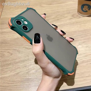 [Siêu Sale]△▽Ốp lưng chống rơi điện thoại iPhone11 12pro Apple x bao gồm tất cả các xsmax silicone xr cover 6 net red 7