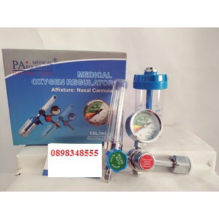 Đồng hồ oxy y tế đo áp suất bình khí oxy