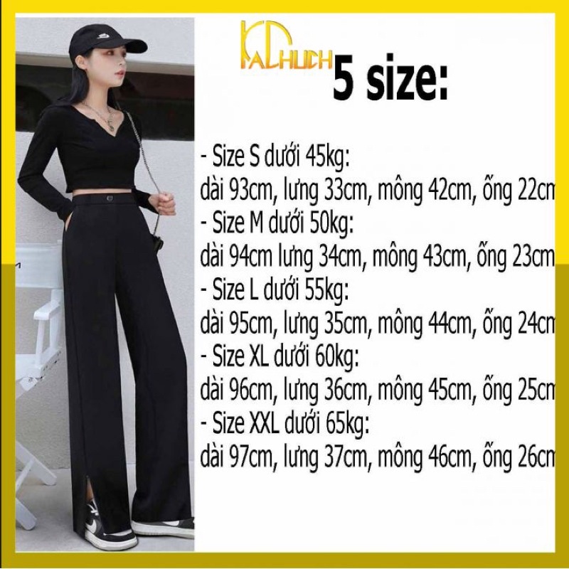 QUẦN ỐNG RỘNG KHOÁ KÉO CHÂN,MẶC ĐƯỢC 2 KIỂU