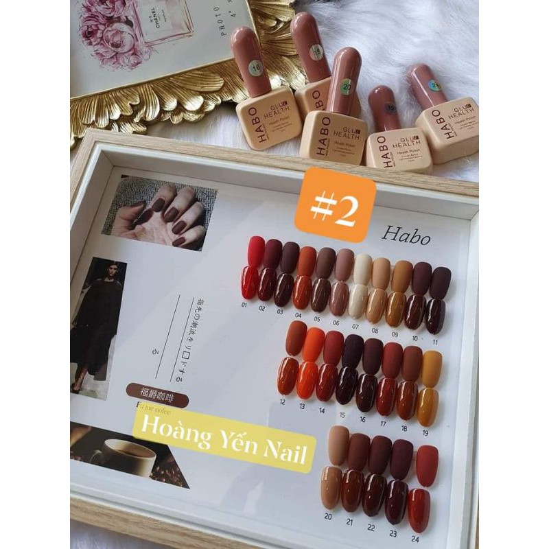 💅💅💅 #2 Set Sơn Gel HaBo 24 Màu Mới Nhất 📣📣📣