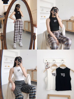 Áo ba lỗ chữ