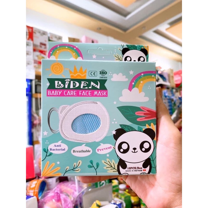 KHẨU TRANG GẤU TRÚC BIDEN CHO BÉ