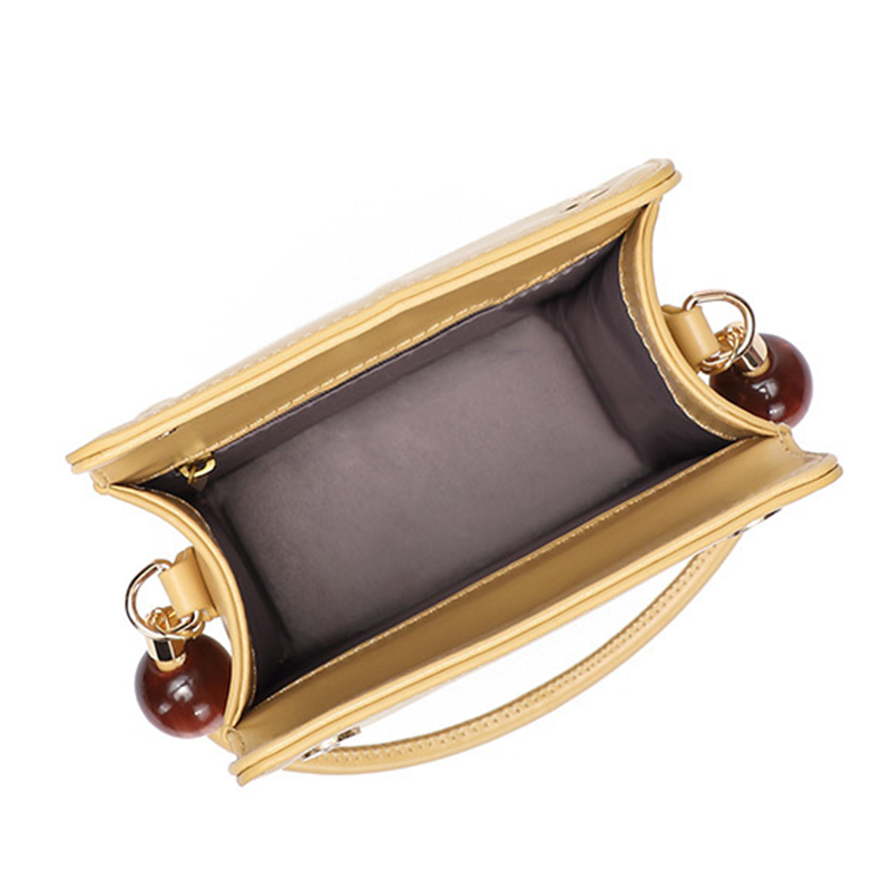 Túi đeo chéo IELGY dáng vuông nhỏ phong cách retro thời trang cho nữ