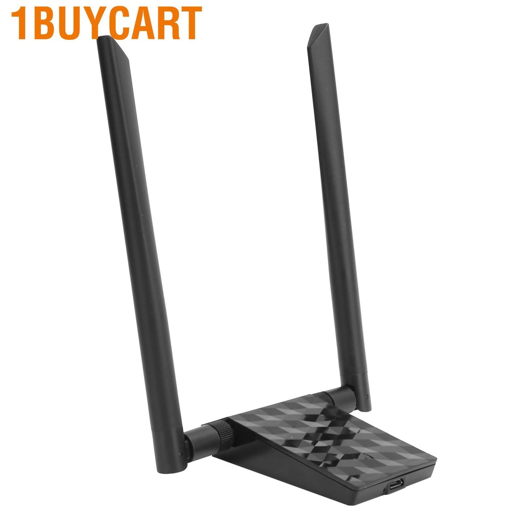 1buycart Wireless WLAN USB Adapter 802.11ac 2‑Band 1200Mbps for Kali Linux/Windows XP/7/8/10 RTL8812AU