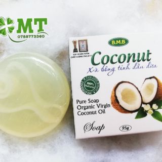 Xà bông dừa có vân B.M.B (1 cục)