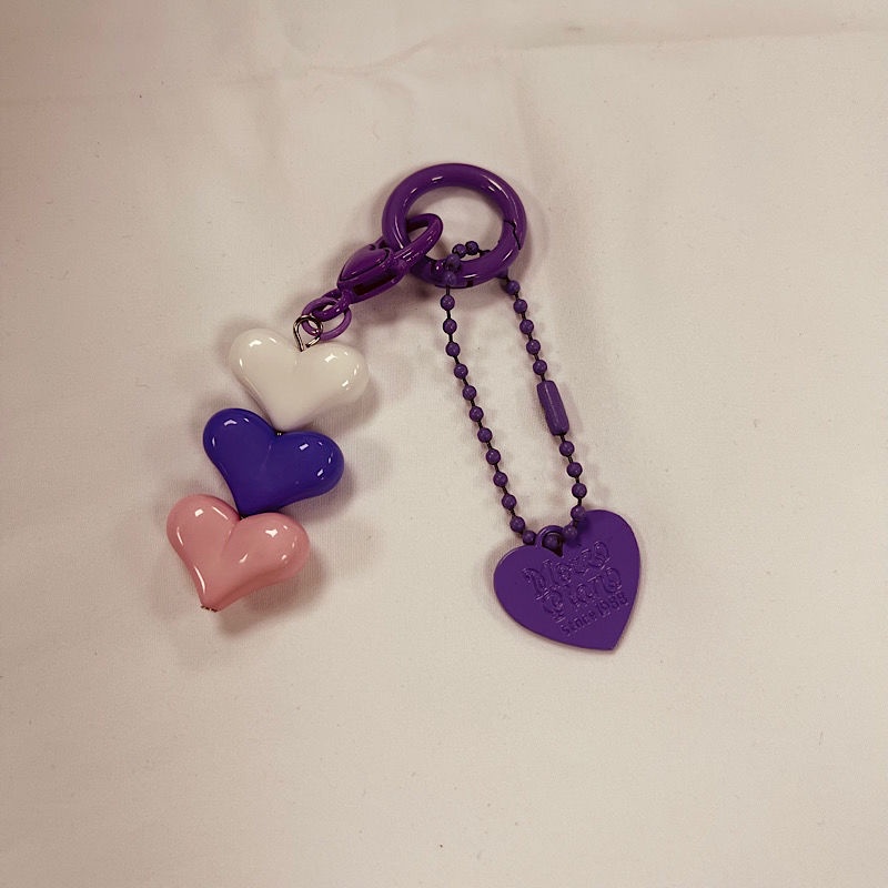 Móc Khóa Hình Trái Tim Phong Cách Hàn Quốc Dành Cho Nam Nữ