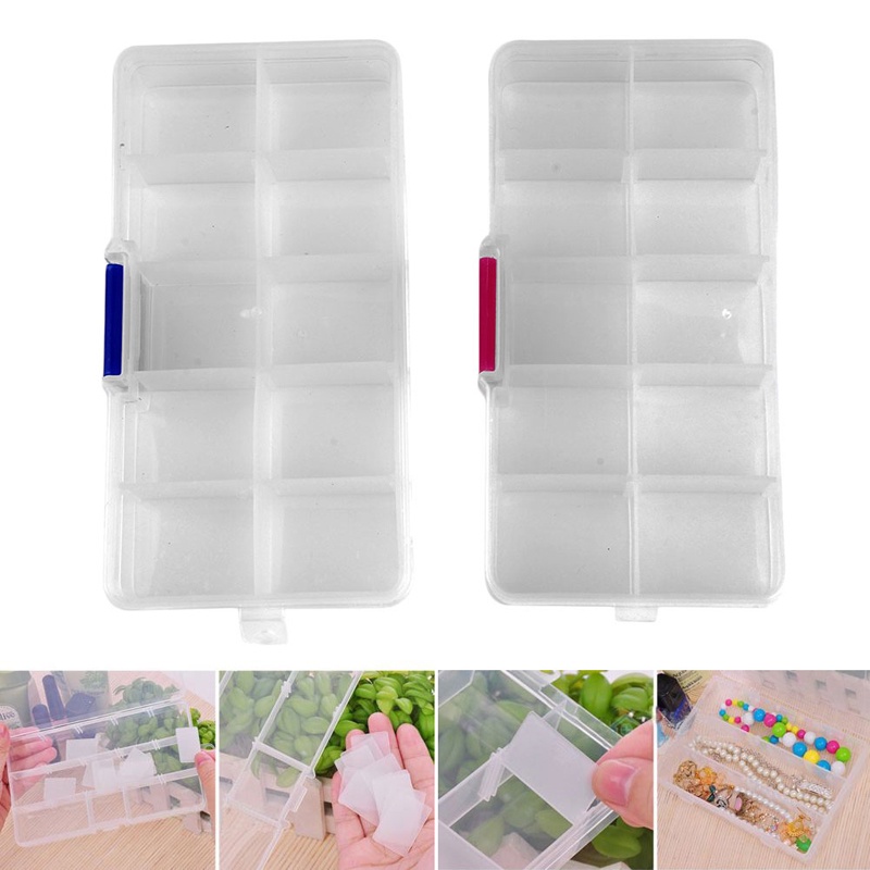 Hộp đựng trang sức 10/15 ngăn có thể điều chỉnh