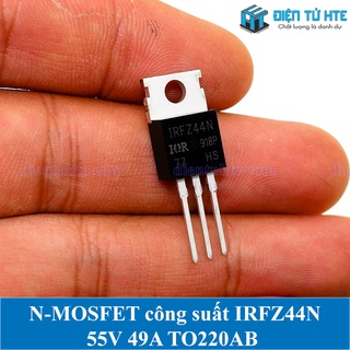 MOSFET kênh N IRFZ44N IRFZ44 49A 55V TO-220 (1 con) [CN2]
