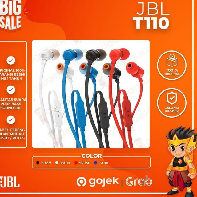 Tai Nghe Nhét Tai Jbl T110 1 Chất Lượng Cao