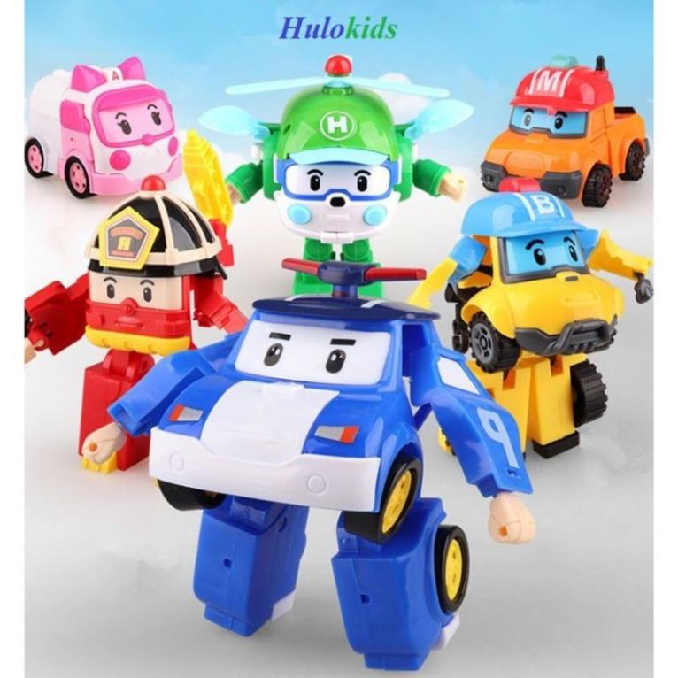 Biệt Đội Xe Robocar Boytoys Biến Hình Cho Bé Thỏa Sức Sáng Tạo