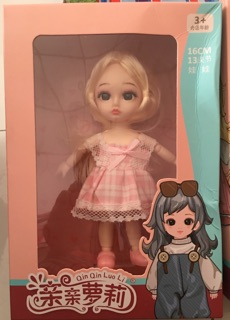 Búp bê Babolyi BJD 16cm, full khớp, full box