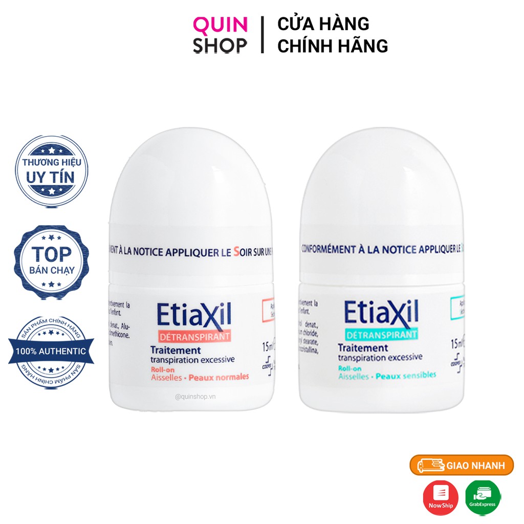 Lăn Khử Hôi Nách Tận Gốc Etiaxil Détranspirant Traitement Transpiration Excessive