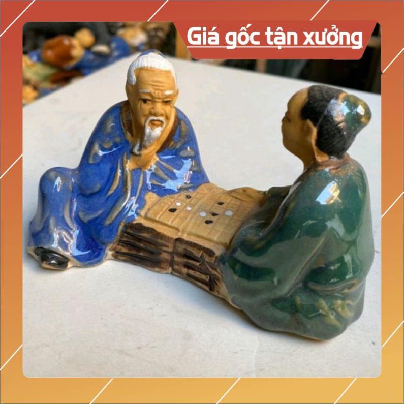 Tiên Ông Đánh Cờ - Phụ kiện trang trí tiểu cảnh hồ cá, bể cá, hòn non bộ, sân vườn