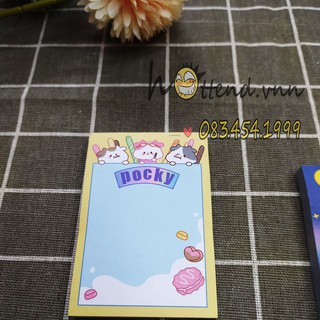 GIấy note bò sữa, Note hình chữ nhật siêu cute