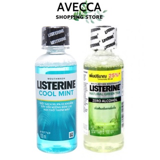 Listerine Nước Súc Miệng Hương Bạc Hà & Trà Xanh 100ml