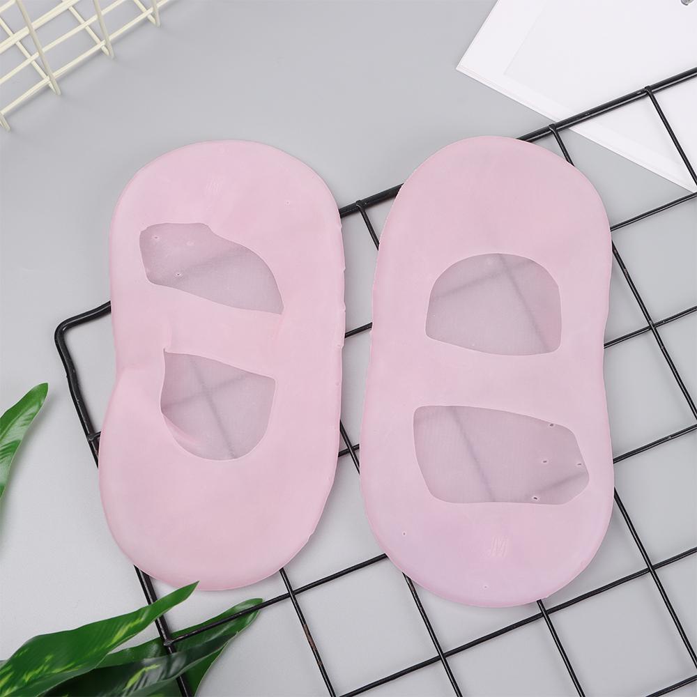NIUYOU Vớ Gel Lót Giày Mềm Mại Chăm Sóc Da Chống Nứt Nẻ Có Lỗ Xỏ Ngón Tiện Dụng