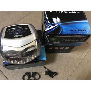 Đầu đèn Yamaha lắp cho xe điện 48v