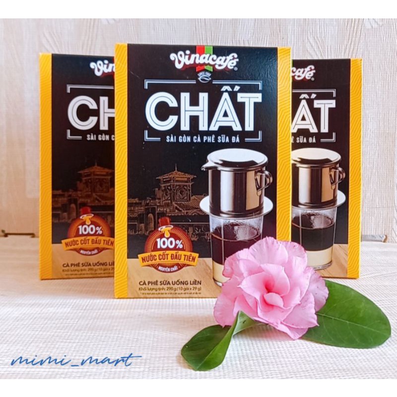 Cà Phê Sữa Đá Vinacafé Chất Hộp 10 Gói