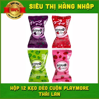 Hộp 12 kẹo dẻo cuộn Play Thái Lan
