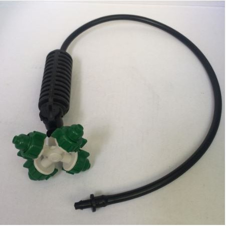 Bộ Béc Phun Sương 4 Cửa Bộ Đầy Đủ Cho Giàn Treo, Nhà Kính