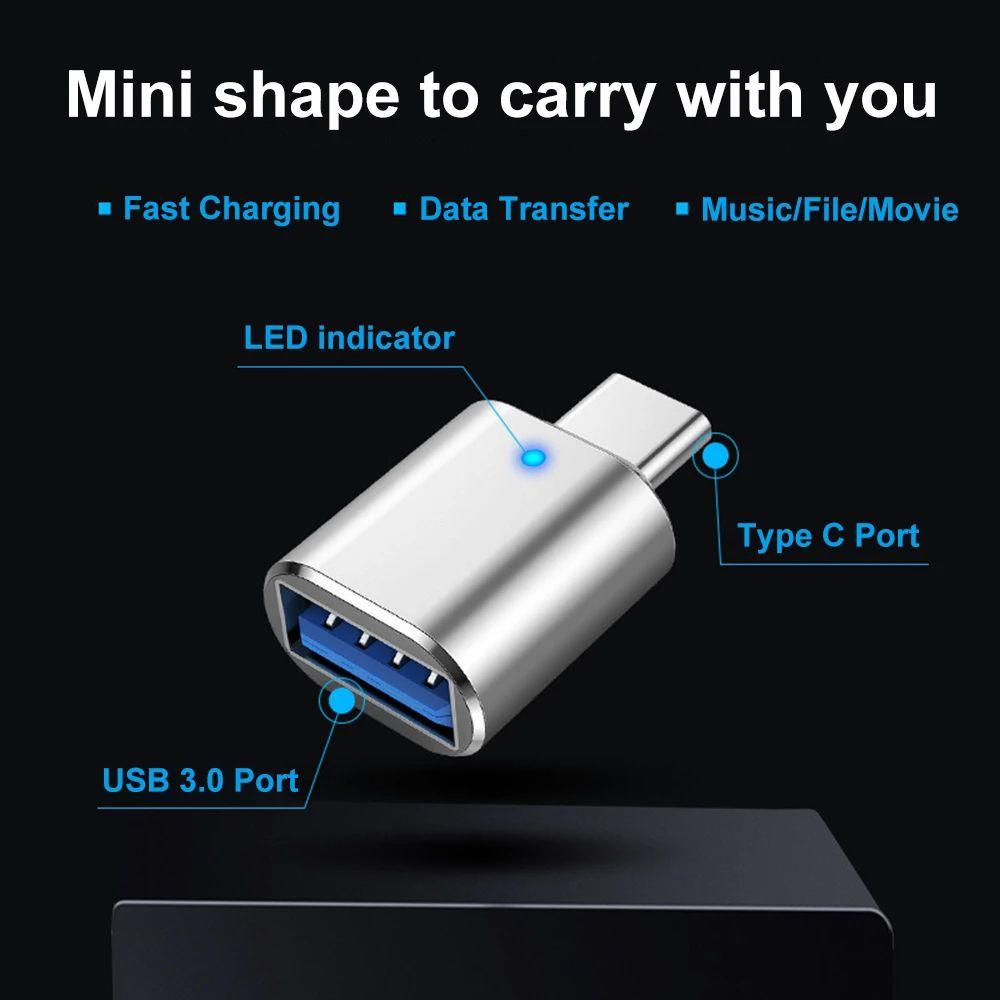 Đầu Chuyển Đổi USB C Sang USB 3.0 2.0 OTG Chuyên Dụng