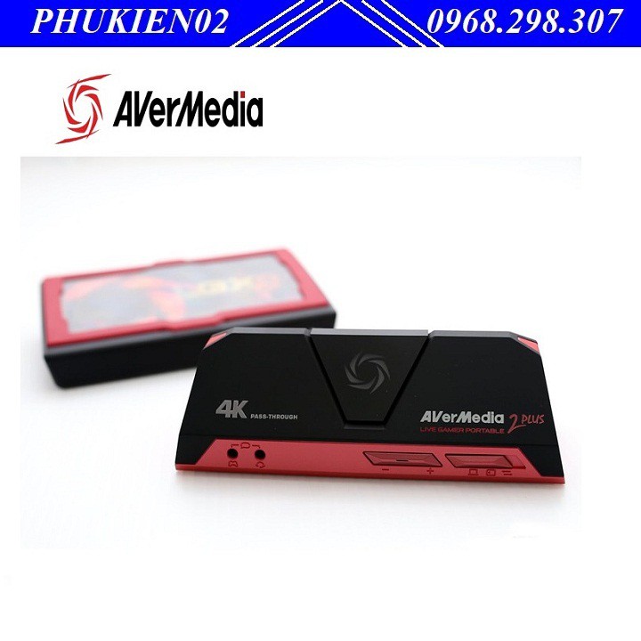 Thiết Bị Hỗ Trợ Ghi Hình Card live Stream AVERMEDIA GC513 ULTRA HD 4K CAPTURE VIDEO