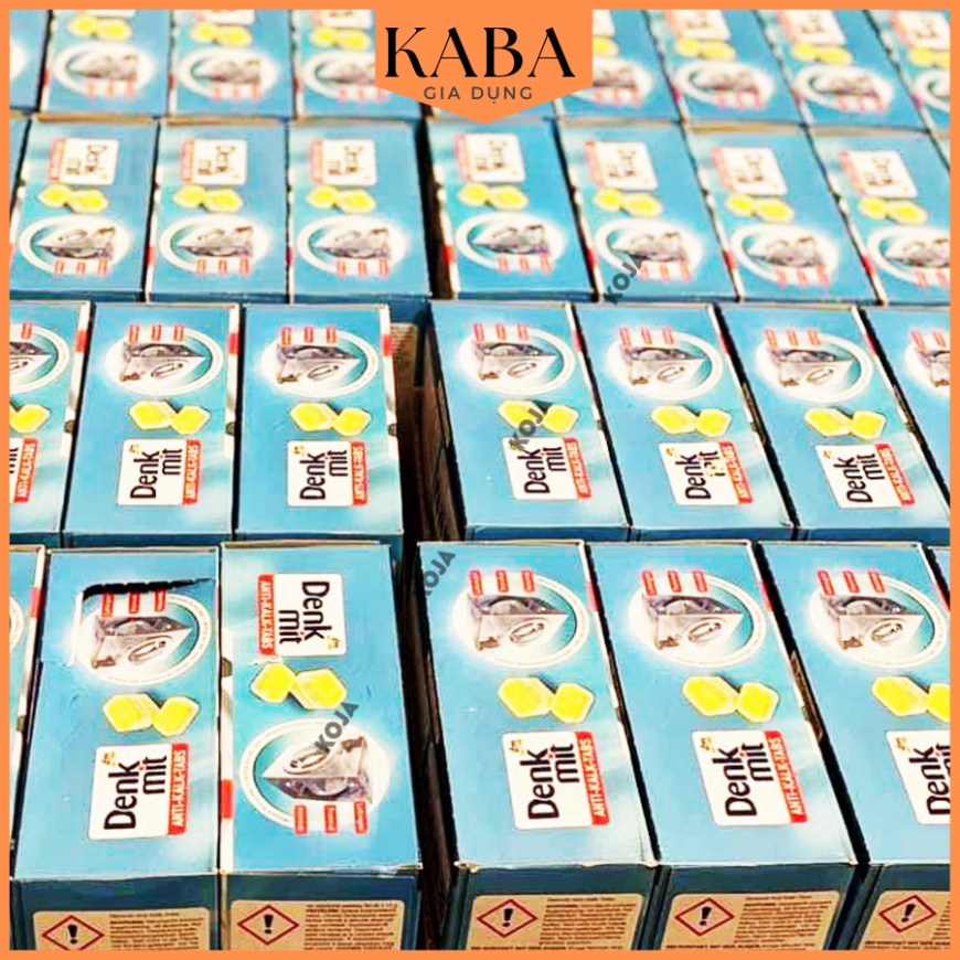 Viên Tẩy Vệ Sinh Lồng Máy Giặt Denkmit Nhập Khẩu ĐứcI Diệt Khuẩn và Tẩy Chất Cặn Lồng Máy Giặt Hiệu Quả KABA