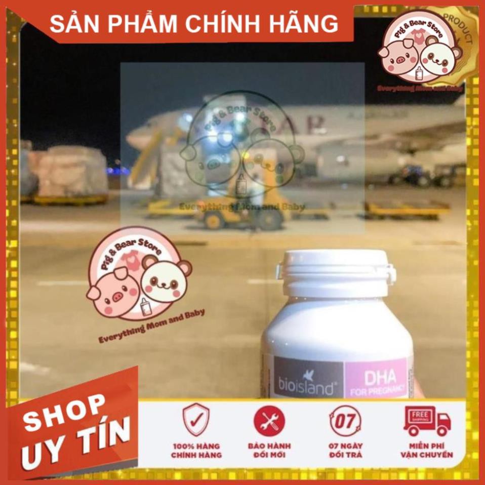 (FREE SHIP + CHUẨN AIR) DHA Bầu Bio Island 6o viên Úc