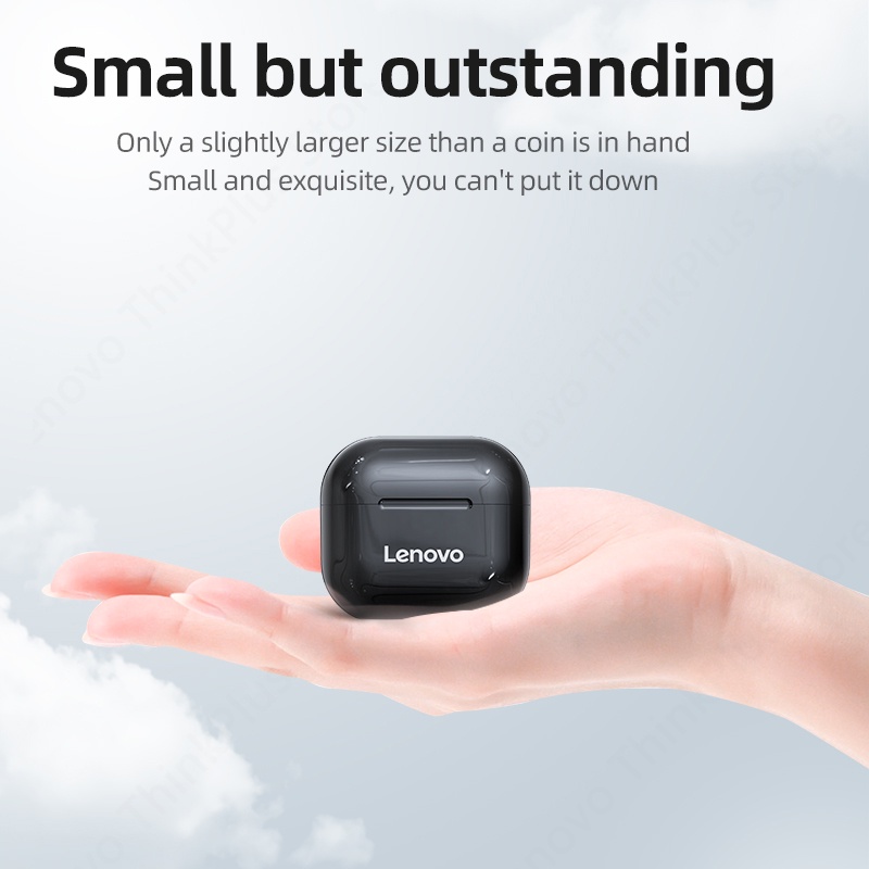HUAWEI Tai Nghe Nhét Tai Lenovo LP40 Bluetooth 5.0 TWS 300mAH Chống Ồn Chất Lượng Cao