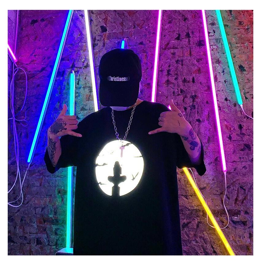 Áo thun Phản Quang Tay Lỡ Nam Nữ Kakashi 1