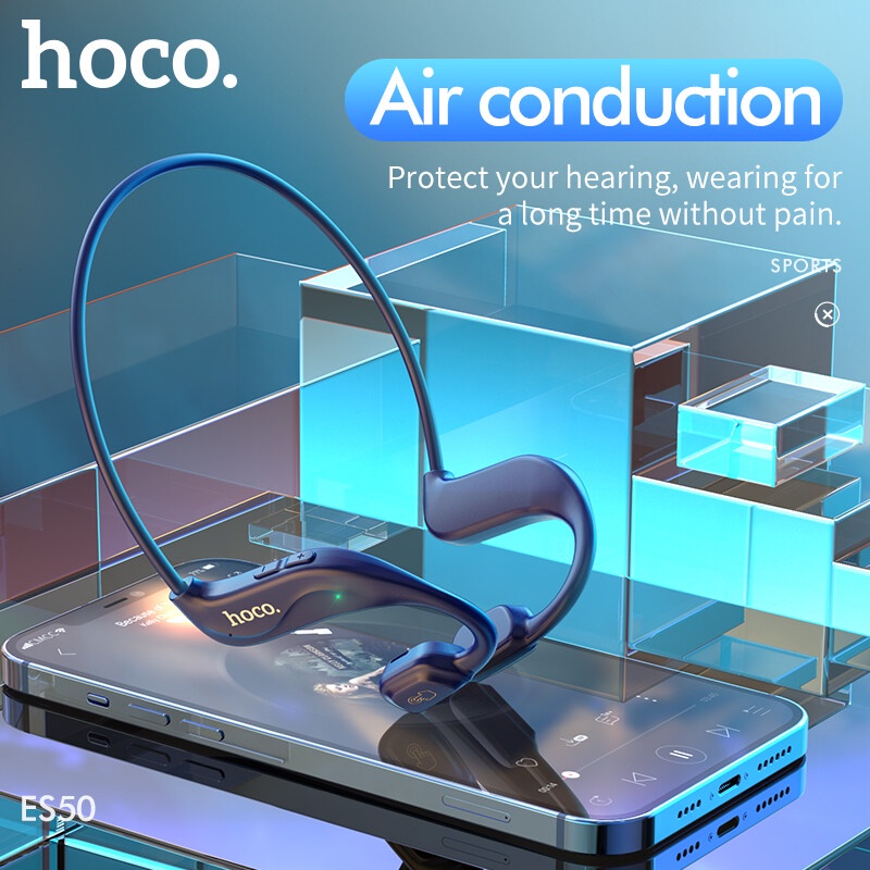 Tai nghe không dây Hoco. 100% ES50 có dây đeo cổ tiện lợi