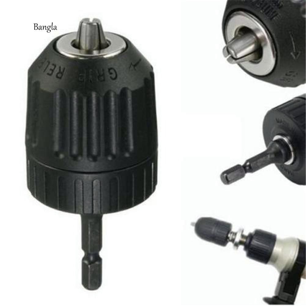 Thiết bị kẹp mũi khoan tự động 08-10mm kèm chân lục giác 6,35mm