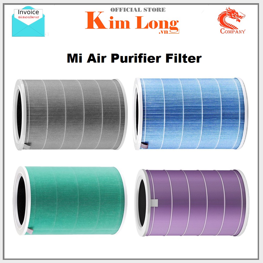 [Có chip RFID] Lõi lọc không khí Xiaomi Mi Air Purifier Filter (cho đời 1,2,2H,2S,3,3C,3H,Pro) - Chính hãng