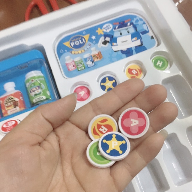 Đồ chơi máy bán nước tự động poly có âm thanh loại to cho bé