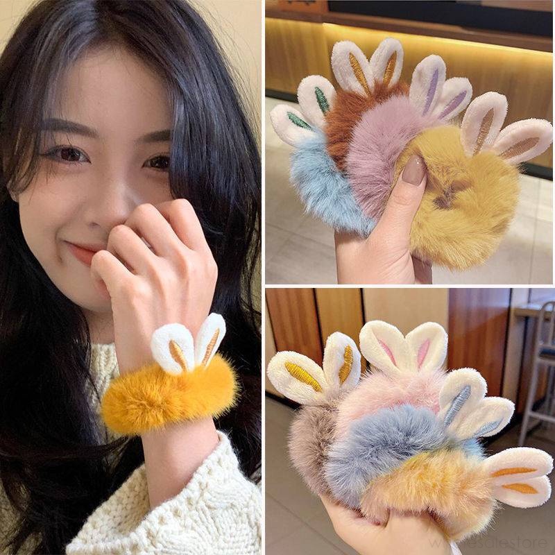 Dây buộc tóc hình thỏ xinh xắn