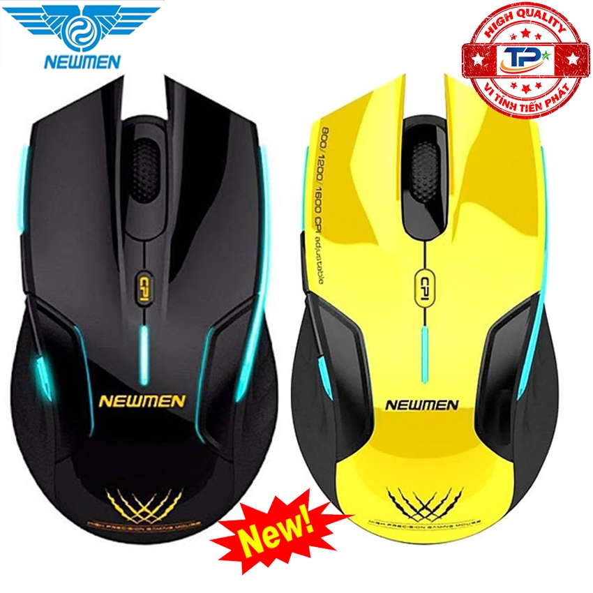 Chuột máy tính không dây Newmen E500 + / E500  chuyên Game và văn phòng mẫu mới nhất từ hãng