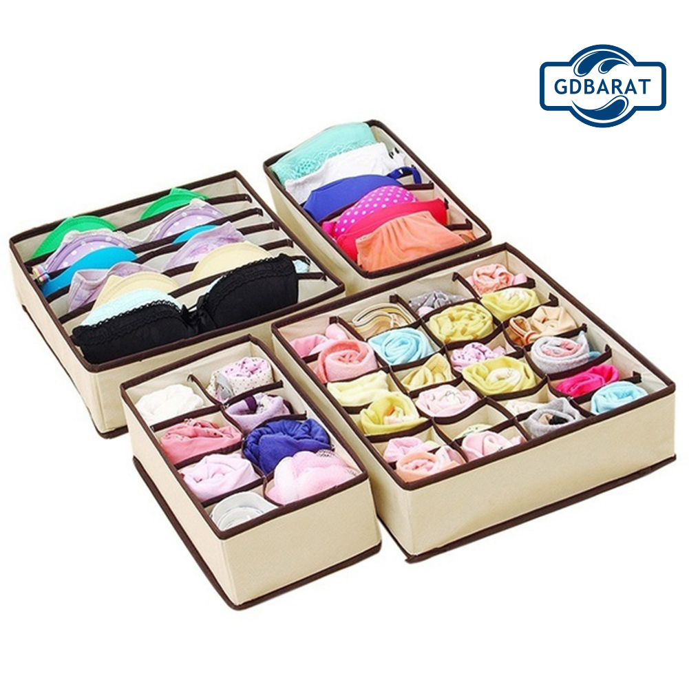 Hộp Đựng Vớ / Đồ Lót 6 / 7 / 8 / 24 Ngăn Tiện Lợi