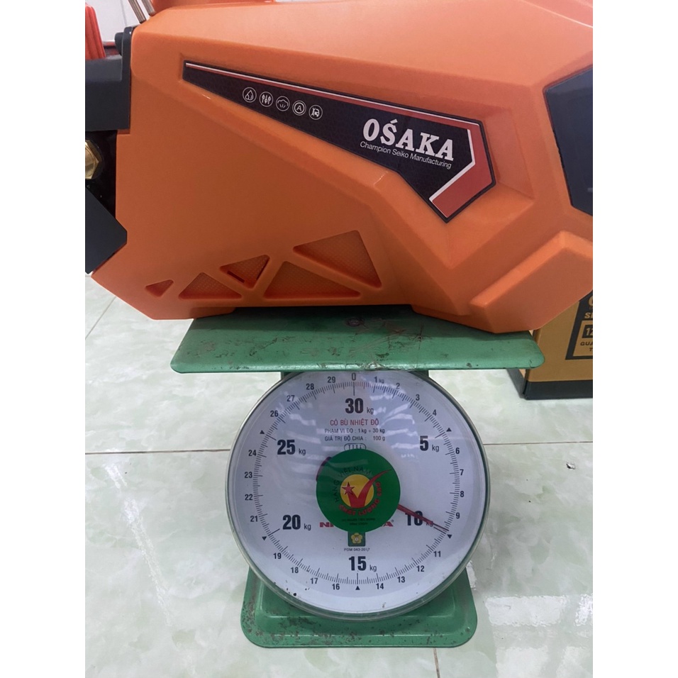 Máy xịt rửa điều hòa- máy rửa xe chỉnh áp Osaka RS7 - 3000W - Dây 15 mét