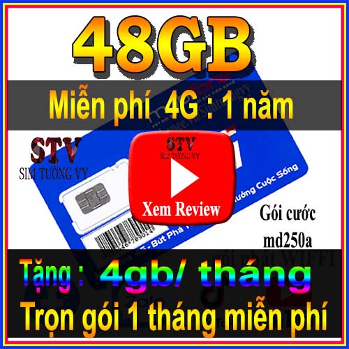 Sim 4G mobifone gói mdt250A -12fd50 trọn gói 1 năm sử dụng 4G tốc độ cao không cần nạp Tiền, xem chi tiết phần mô tả