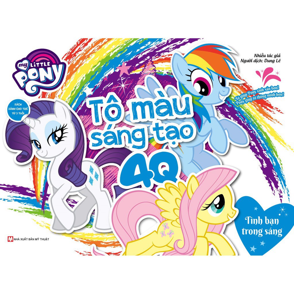 Sách - Tô Màu Sáng Tạo 4Q - Tình Bạn Trong Sáng