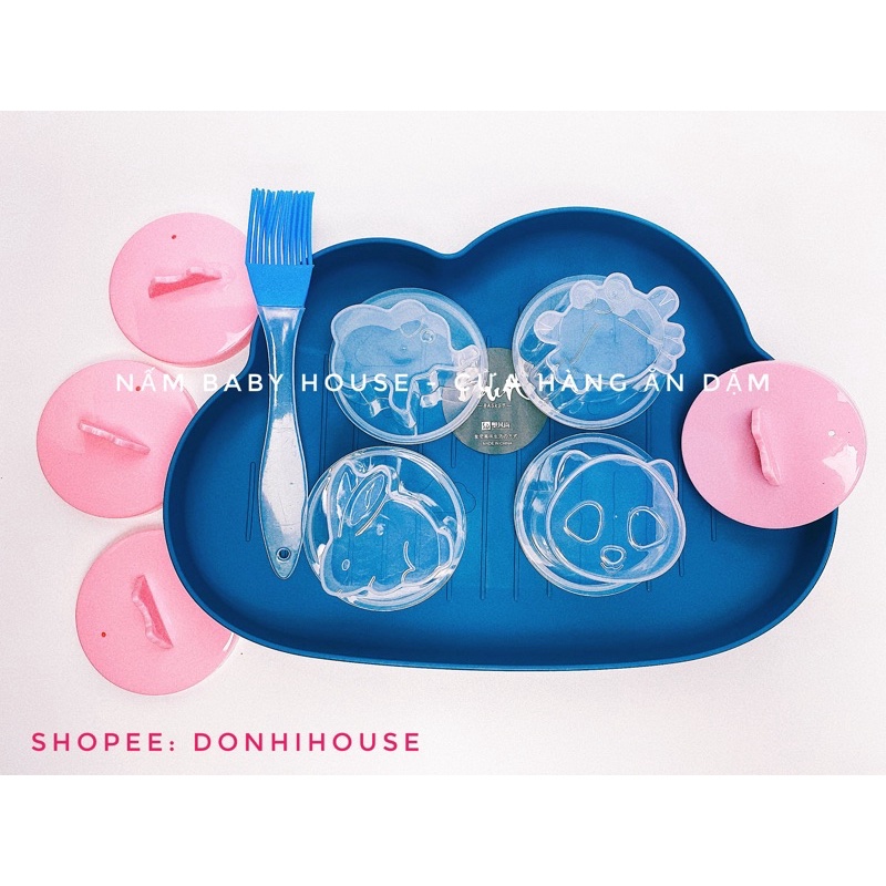 Khuôn hấp trứng , hấp bánh, làm đậu hủ non, pudding cho bé