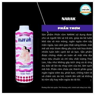 Phấn Rôm Thơm Narak Thái Lan 25G