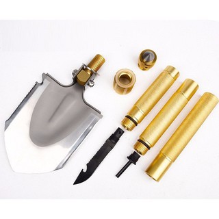 Xẻng Quân Dụng Đa Năng Đi Phượt Cao Cấp, Xẻng Đa Năng Gấp Gọn (Xẻng Xịn)