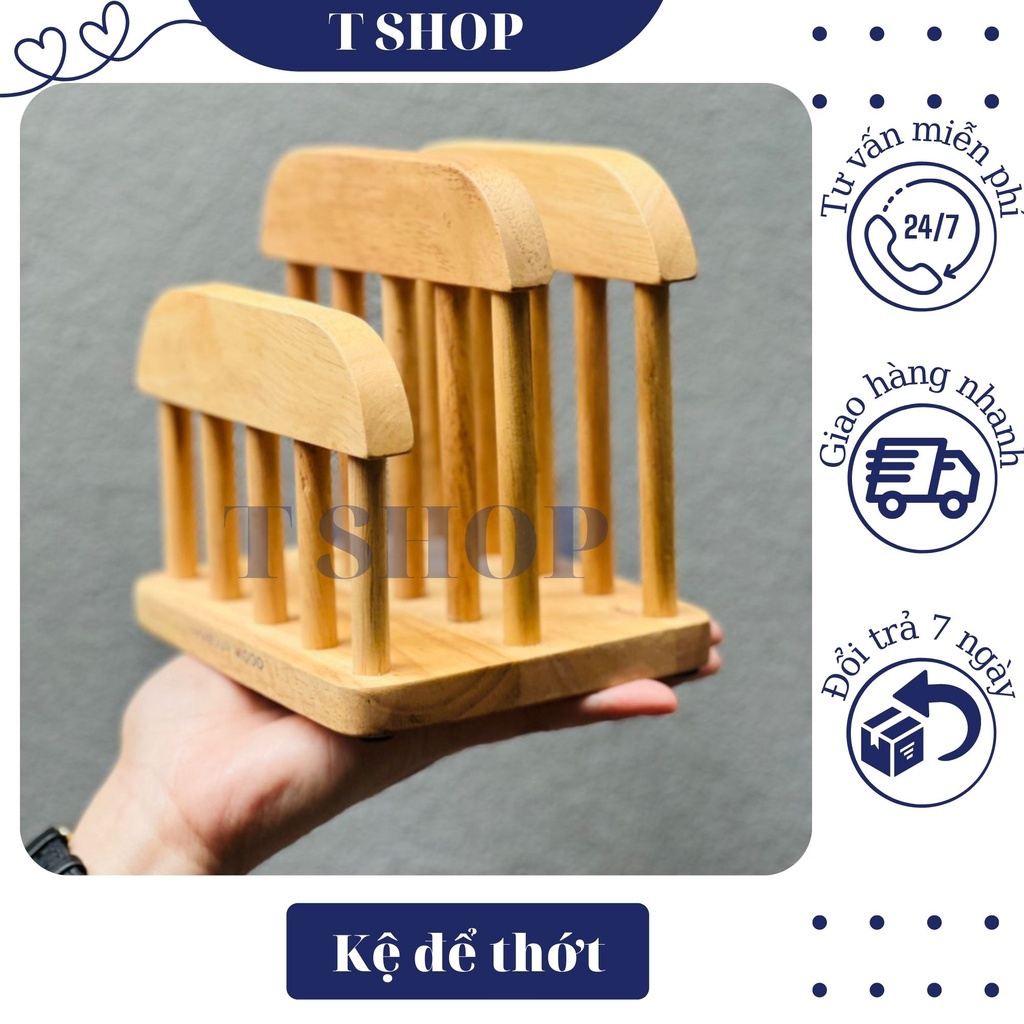 Kệ để thớt 2 rãnh chống trượt  Harbour Wood- Korea