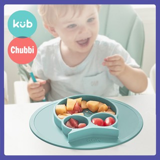 Khay Ăn Dặm Silicon Bạch Kim Chống Trượt - KUB