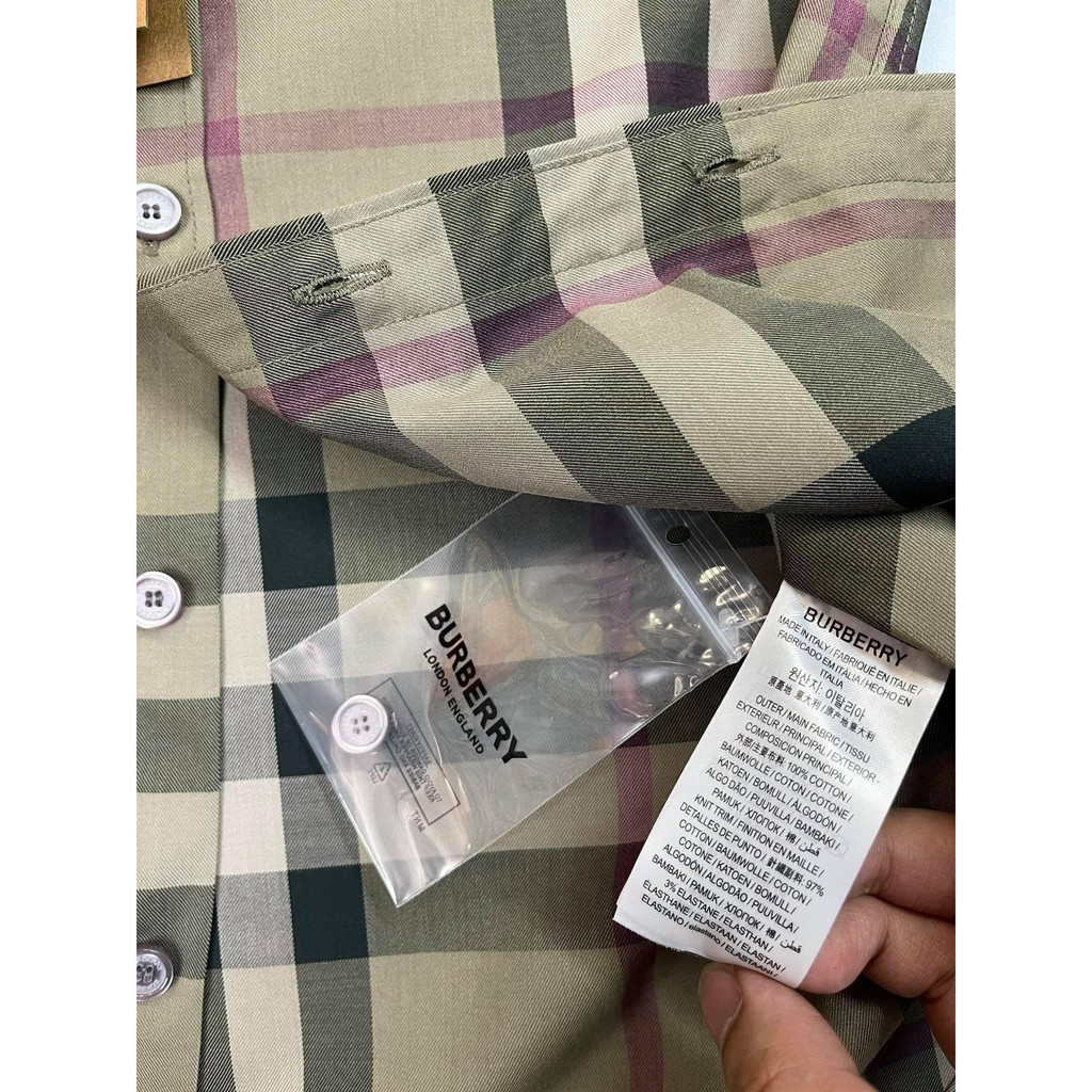 Áo sơ mi cộc tay siêu cấp BBR Original 2021 MLN size XS-S-M-L