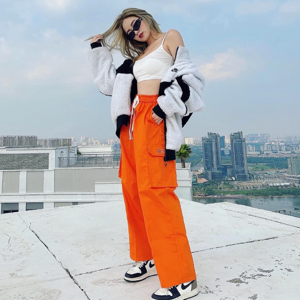 Quần dài Richness Cargo Pants Cam - Local Brand Chính Hãng