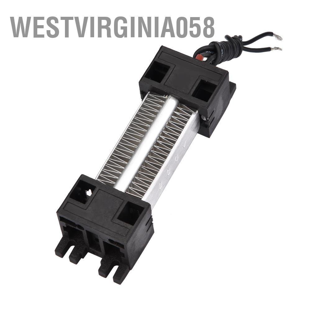 Có thể bán buôn 220V 100W cách điện PTC gốm nóng nóng yếu tố sưởi ấm Westvirginia058 Hàng giao ngay